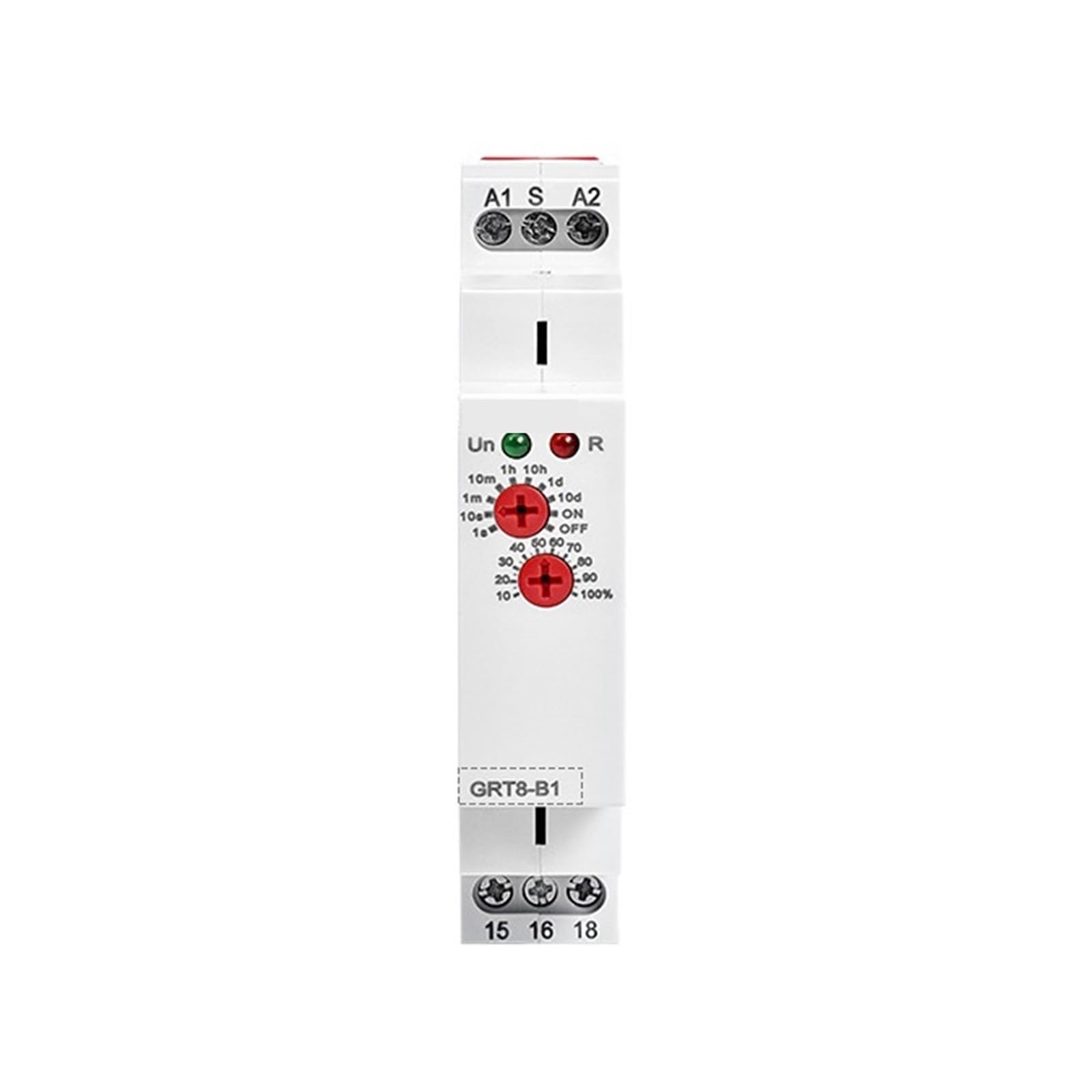 Relais temporisé GRT8-B1 temporisateur électronique au déclenchement AC230V 16A