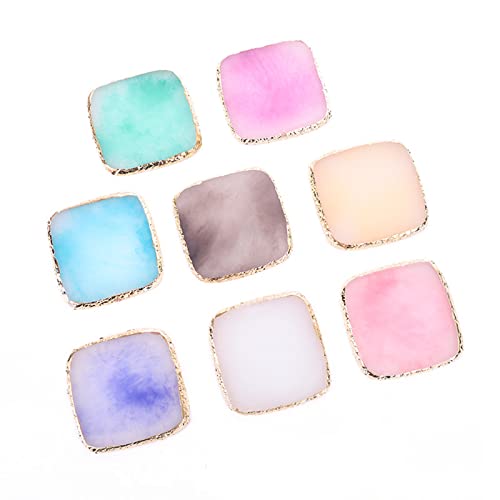 1 Piece Nail Art Palette Nail Polish Palette Mixing Palette Makeup Plate Nail Plates For Nail Art Nail Tip Holder Nail Art Display (Grey Square) #TOP4