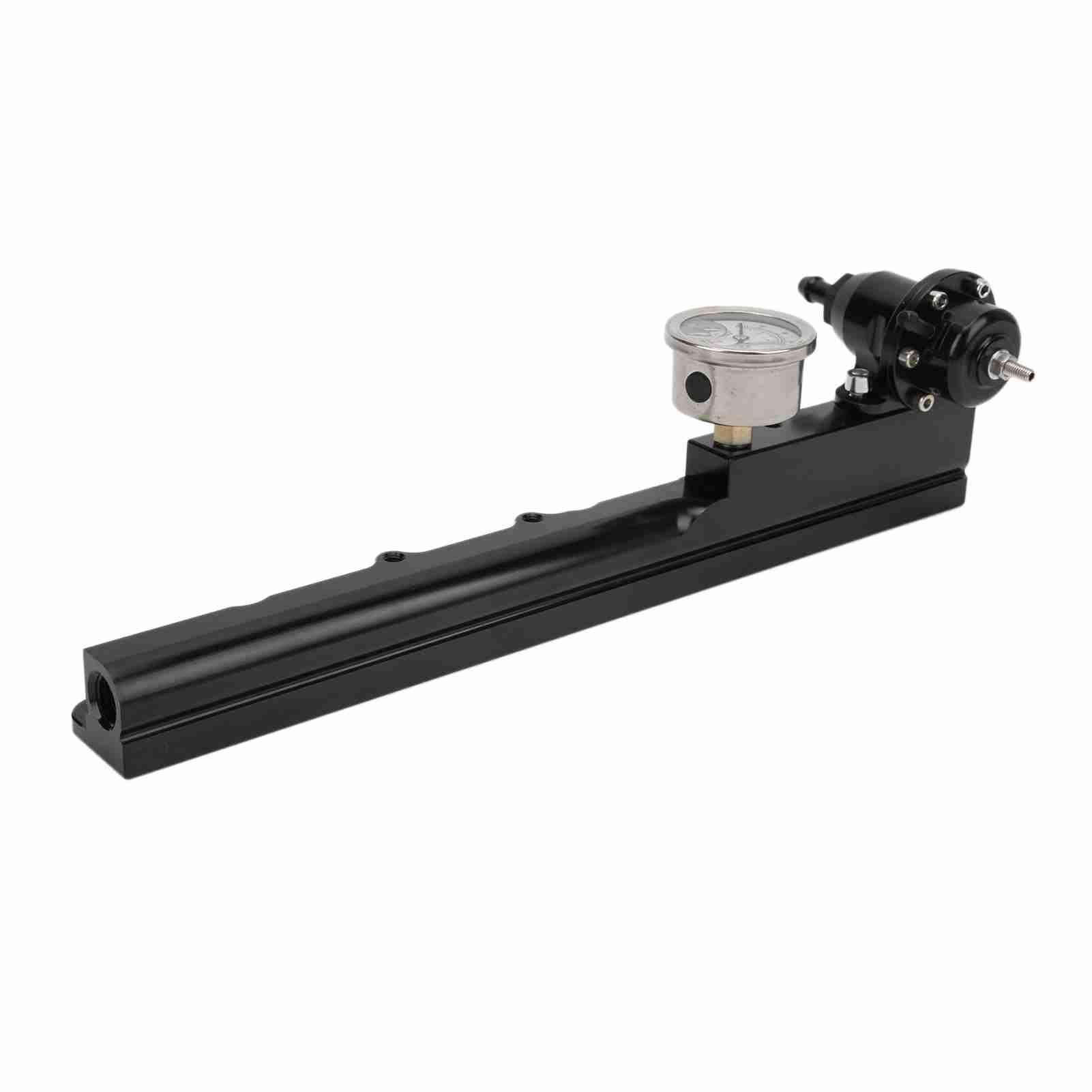 Regulador de presión de Combustible de 1000 CV, Repuesto de aleación de Aluminio para Integra/Civic/del Sol SI, Serie D Todos los Motores intercambiados, Orificio de Combustible de 1/2 Pulgadas