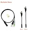 Hub Motor Convert Extension Cable 9 Pin, Waterproof Extension Cable,250W-1000W Ebike Motor Conversion Line (80cm Female) #2
