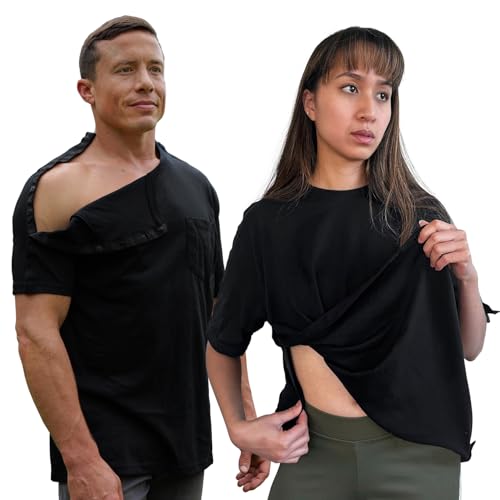 Amazon.com: Post Shoulder Surgery Shirts for Women/Men Full Open