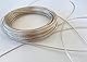 IPEA Wäscheleine 4 mm aus Stahl - 20 Meter - Made in Italy - Kunststoffbeschichteter Wäscheleine für den Außenbereich, Kleidung, Tüchern, Farbe Transparent – Dicke 4 mm