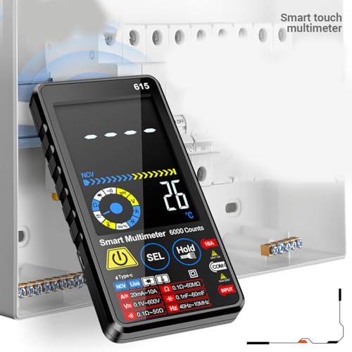 Multimètre numérique rechargeable haute précision avec fonction avancée de plage automatique - 4