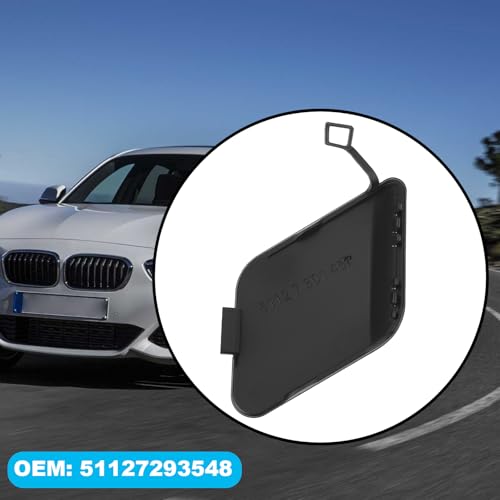 SG Store Abdeckkappe für Abschlepphaken für hintere Stoßstange, 51127293548, kompatibel mit BMW F20 F21 1er Serie 2010–2015
