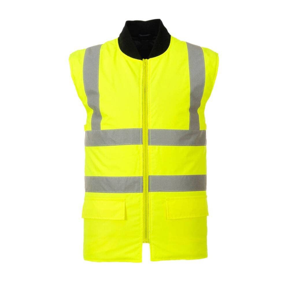 Portwest S471 Giacca Traffico Alta Visibilità, 4 in 1 Bicolor, Giallo/Navy, XXXL