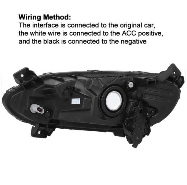 Luces De Circulación Diurna DRL Aptas Para Hyundai Santa Fe IX45 2013 2014 2015 12V Lámpara De Luz Diurna LED Estilo De Coche Blanco 1 Par