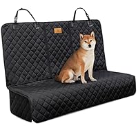 AMZPET Hunde-Autositzbezug (Universal: 133cm) - Wasserfest, rutsch- und Kratzfest – Nicht Isofix-kompatibel