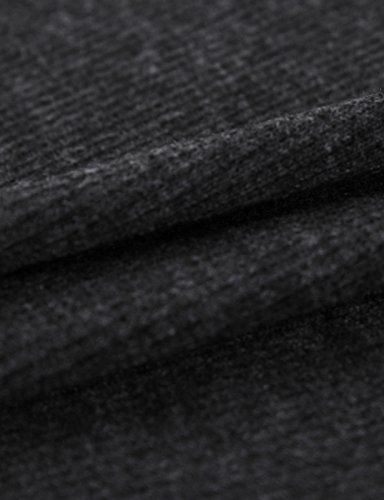 Ohoo Ribbed Cotton Blend Fake Turtleneck Dickey Collar Lightweight Detachable Mock Layering Accessory for Men Women2