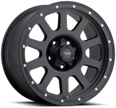 MB Motoring 352 17x9 5-127 -12 Matte Black