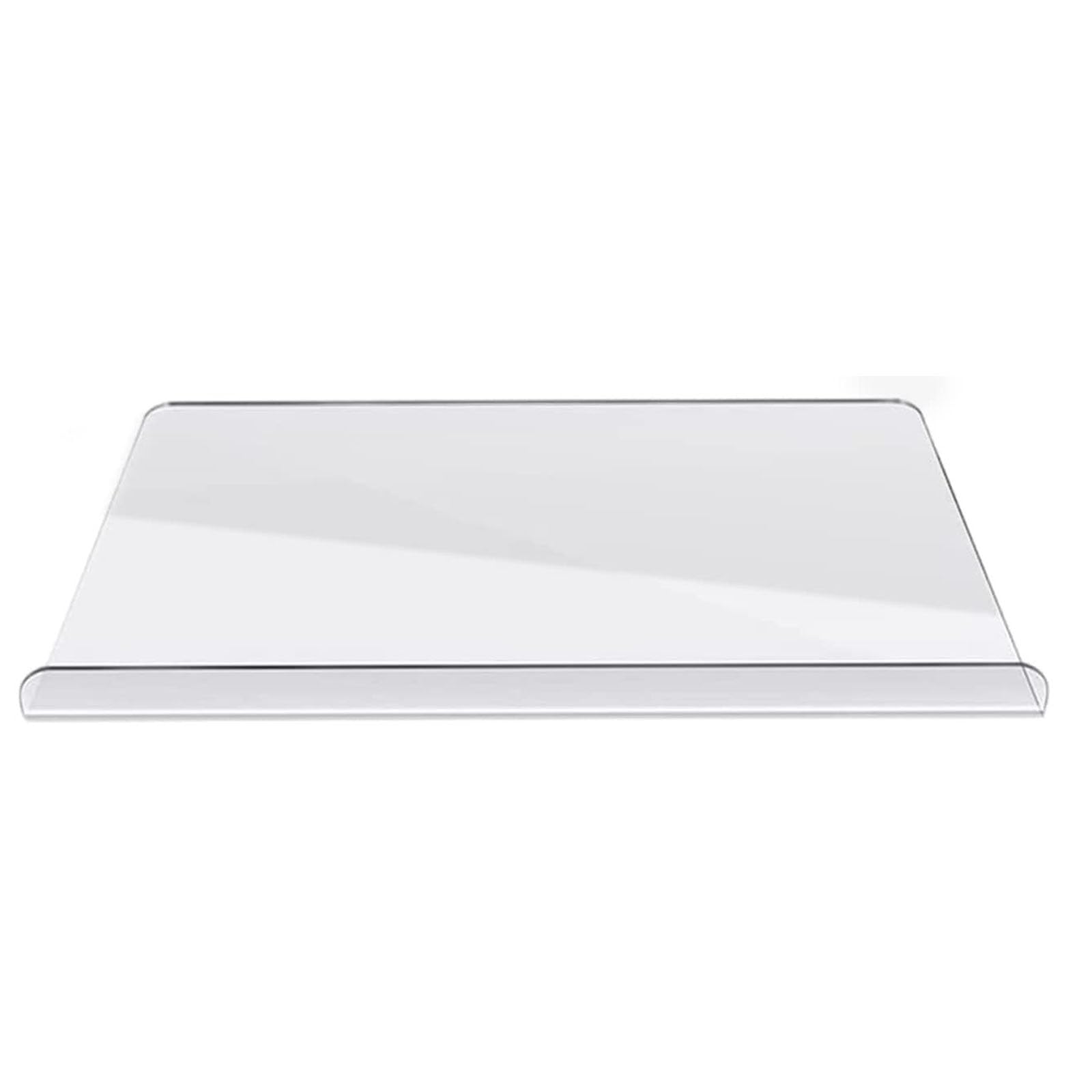 Tsophreniq Clear Cutting Board for Kitchen with Lip Nonslip Protectors Transparent Fruit Vegetable Meat Chopping Boards Household Acrylic Cutting Board
