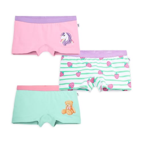 Image of YouGotPlanB Cotton Trunks for Girls | Ages 4-16 | Stretchable Trunks for Kids | Snug-Fit | Perfect for Active Girls