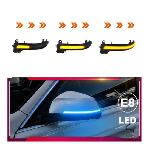 Clignotant dynamique pour rétroviseur BMW Série 1 2 3 4 X1 M