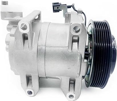 Air Conditioner AC Compressor with Clutch DKS17D 92600-4KV0A,92610-4KV0A 926004KV0A 926104KV0A 7PK 12V Air Conditioning Compressor For Nissan NP300 Frontier 2.0, 2, 2.5T, 2.5DT 2008-2016