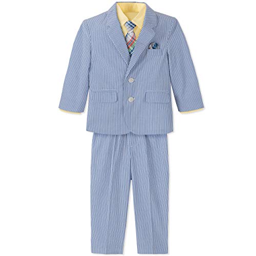 Image of Nautica Boys' Suit Set with Jacket, Pant, Shirt and Tie