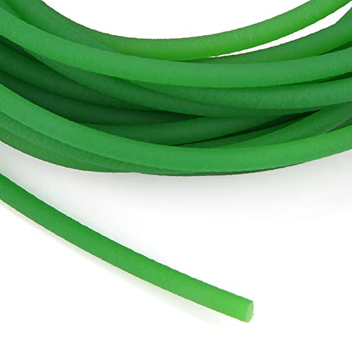 Polyurethan-Riemen, Antriebsriemen, Hochleistungs-Urethan-Rundriemen Polyurethan-Rundriemen Grün Rau für die Antriebsübertragung (5mm*10m)
