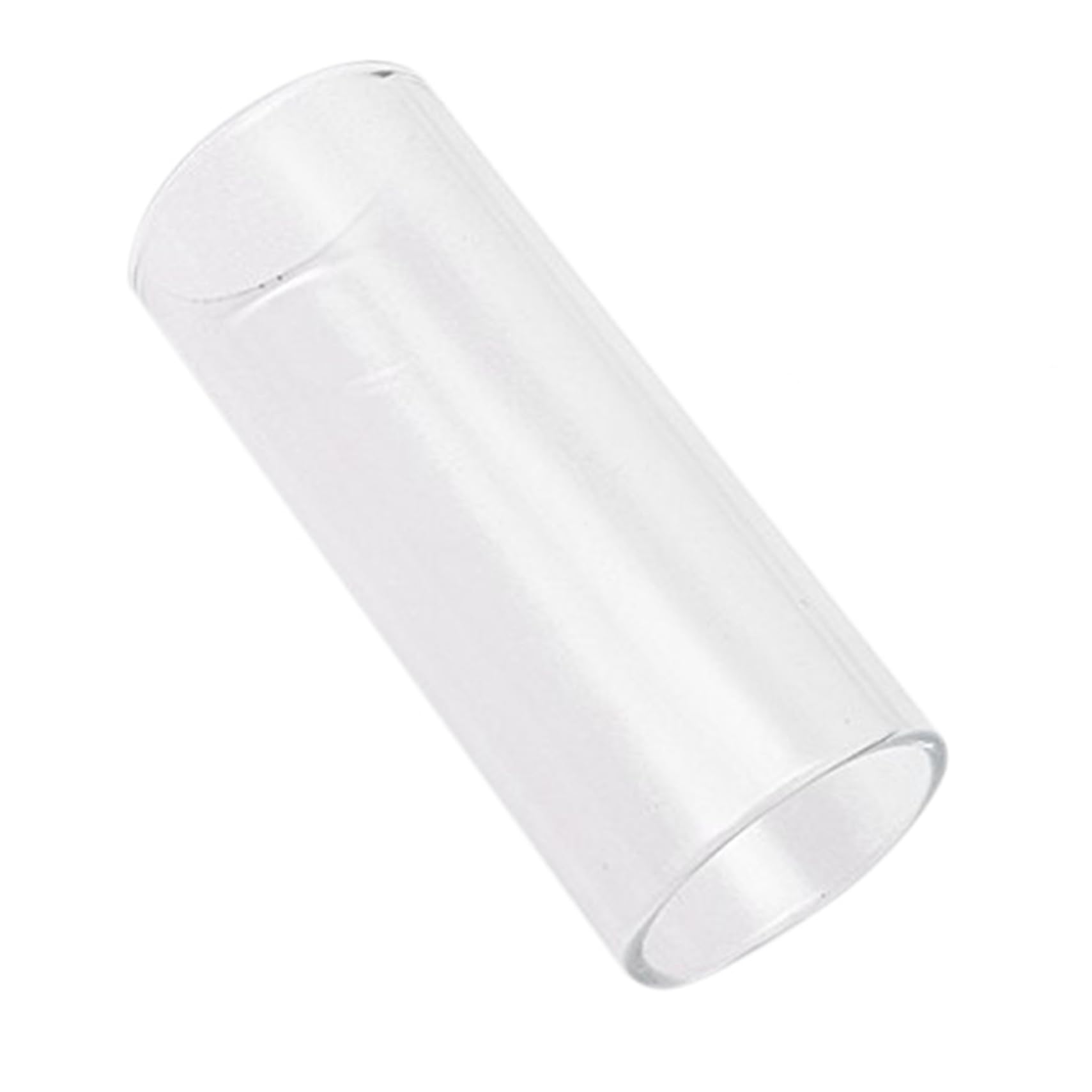 Garneck Glass Guitar Slide Medium Bottleneck Electric Guitar Slide Standard Size Heat Treated for Professional Use