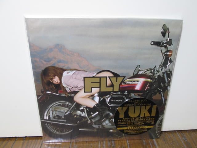 Amazon.co.jp: 初版 first time on vinyl 盤質A FLY 2LP [analog] YUKI