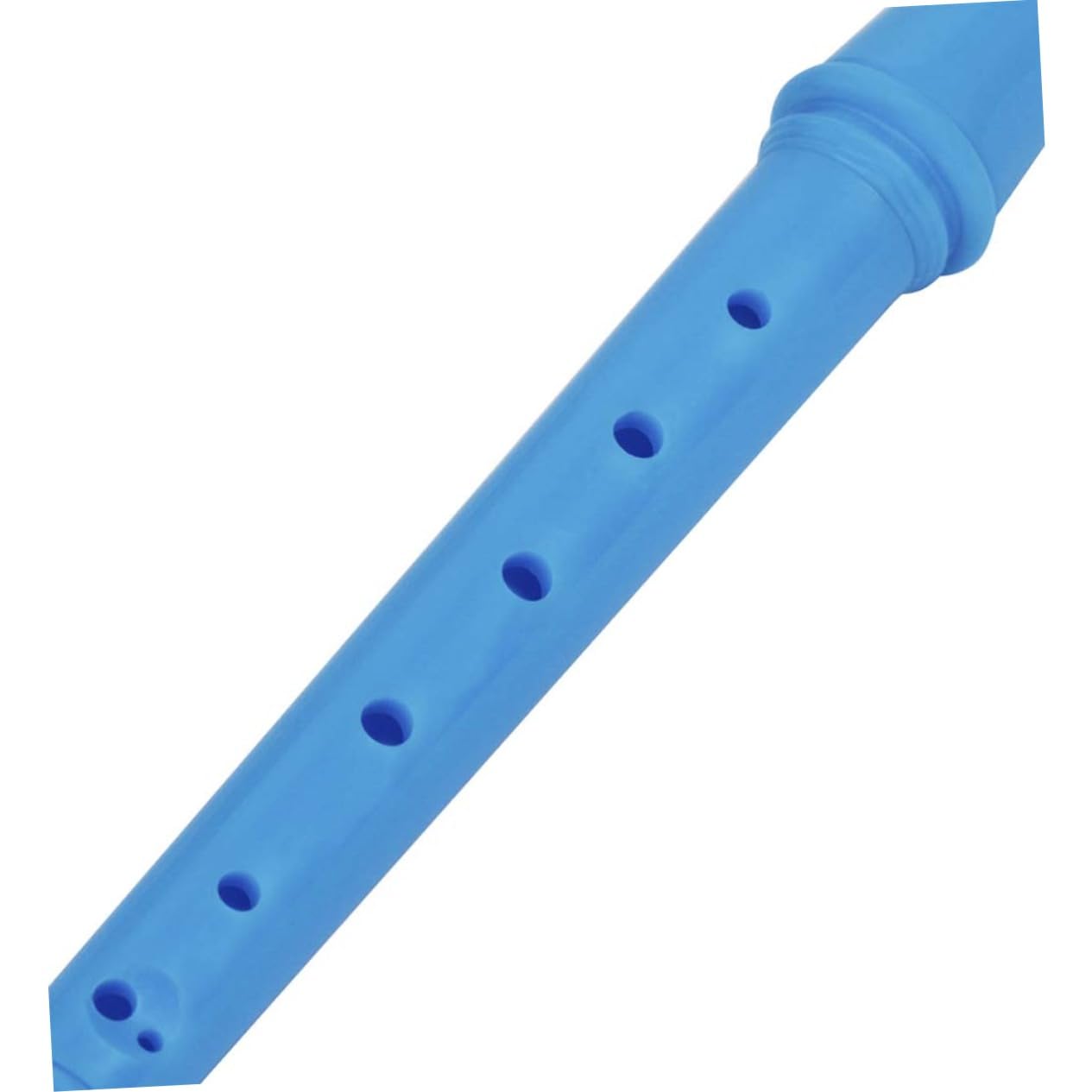 Kisangel Descant Recorder Flute Blue Music Instrument for Beginners for Hand Flexibility Coordination Accurate Tones Safe Material