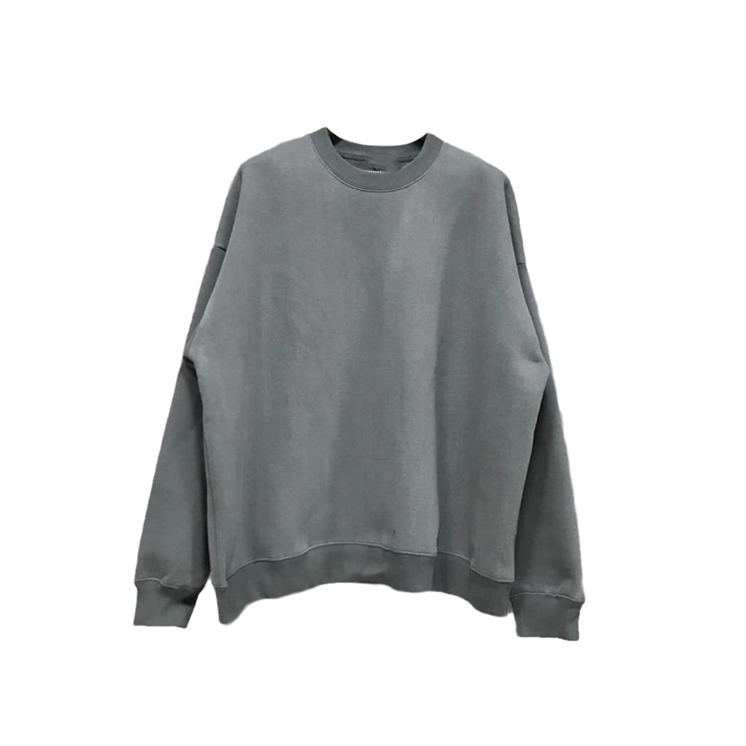 Sweat à capuche surdimensionné coton pull oversize velours mixte L