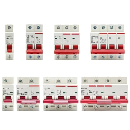 Disjoncteur DZ47 400V protecteur de circuit de surcharge 25A