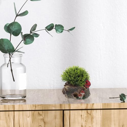 Pot à plante créatif original en résine comme idée cadeau de bureau