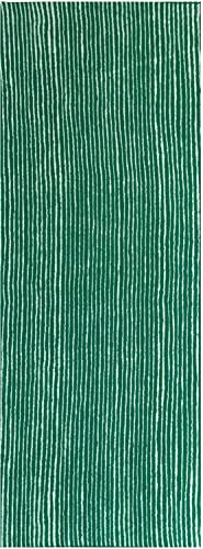 IKS 注染 手ぬぐい 日本製 34×88cm よろけ縞 「縞 ダークグリーン」 綿100% 総理生地 (切りっぱなし)