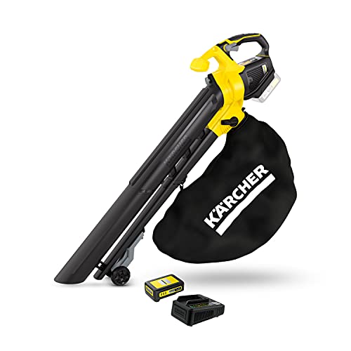 Kärcher 18 V Akku-Laubbläser und -sauger BLV 18-200 Battery Set, inkl. 18...
