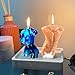 TOPBSFARNY 4 Pcs Human Body Silicone Candle Molds, 3D Female and Male Shapes Moulds, Resin Casting Tool for DIY Crafts, Jewelry, Pendants, Home Craft Making