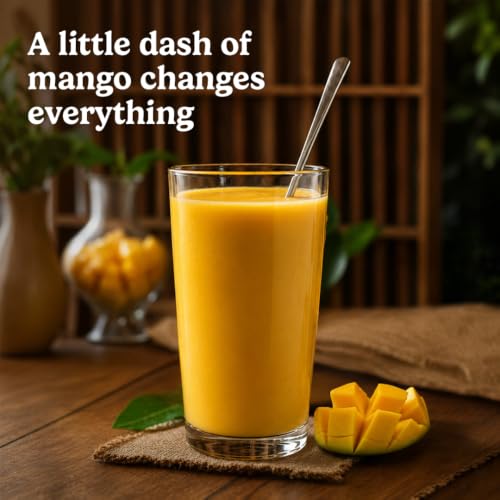 Image of Sweet Karam Coffee Instant Mango Milk Mix - 250g Pouch | Refreshing Mango Milkshake Powder | Tasty Summer Drink Mix with No Preservatives & Artificial Colors