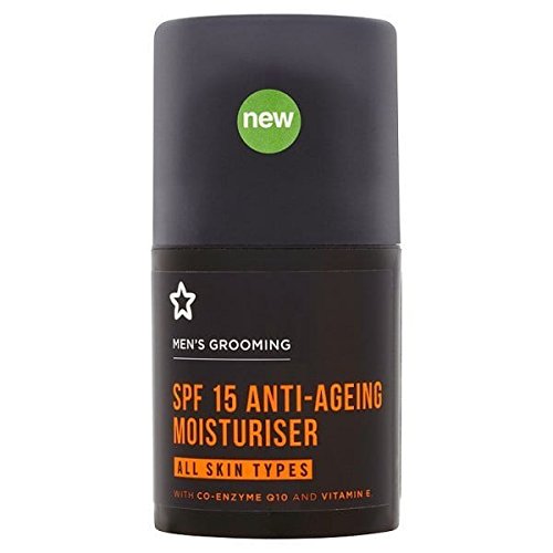 Superdrug Men's AntiAgeing Moisturiser with SPF 15 50ml Amazon.in
