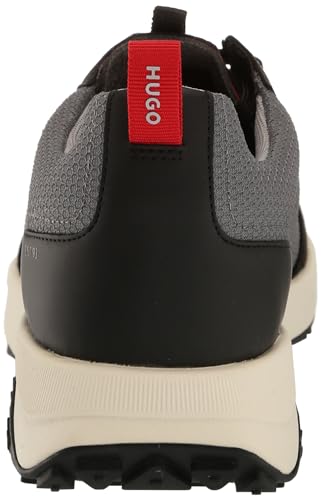 Image of HUGO Mens Running Style Mix Material Sneakers