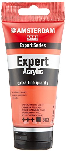 ターレンス アクリル絵具 アムステルダムアクリリックカラーエキスパート カドミウムレッドライト T1911-303-0 75ml