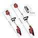 Cordless Brush Cutter Electric Weed Wacker with 3Types Blades,Electric Brush Cutter Weed Eater Battery Powered for Lawn Garden Pruning/Trimming,Included 2Pcs 4Ah Batteries,Lightweight