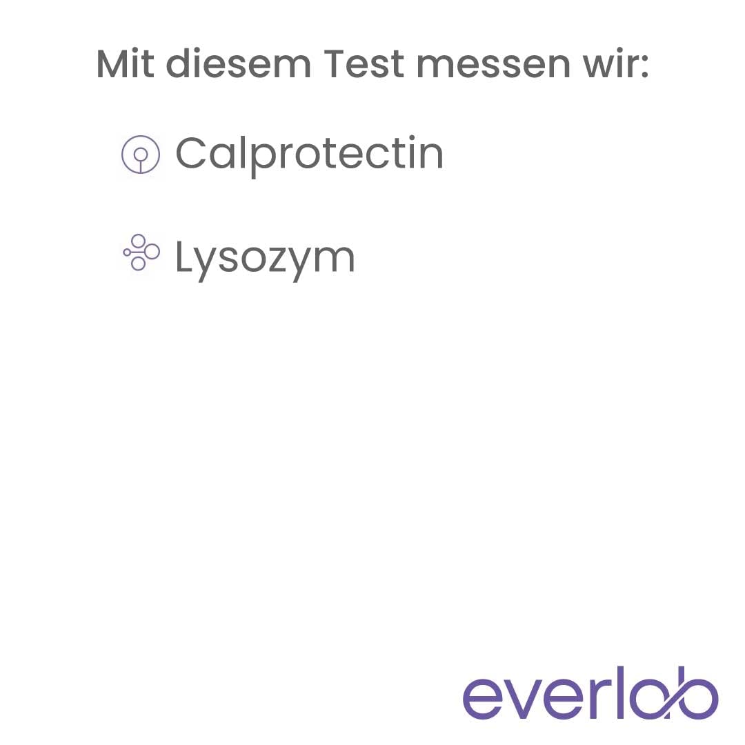 Calprotectin Test – Entzündungswerte Calprotectin & Lysozym schnell & einfach checken | Stuhltest | Selbsttest für Zuhause
