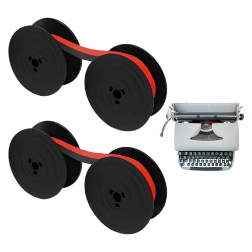 Ruban Machine A Ecrire, 2 pièces Ruban Machine à écrire, Machine A Ecrire, Machine à écrire, Machine à Ecrire, Compatible avec Les Modèles Classiques...