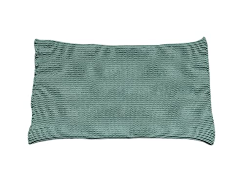Faja de lana de merino unisex en verde claro talla 80 para proteger el vientre