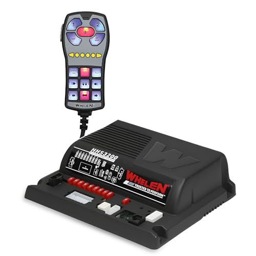 Whelen HHS3200 200Watt Emergency Vehicle Siren Controller with Control Head