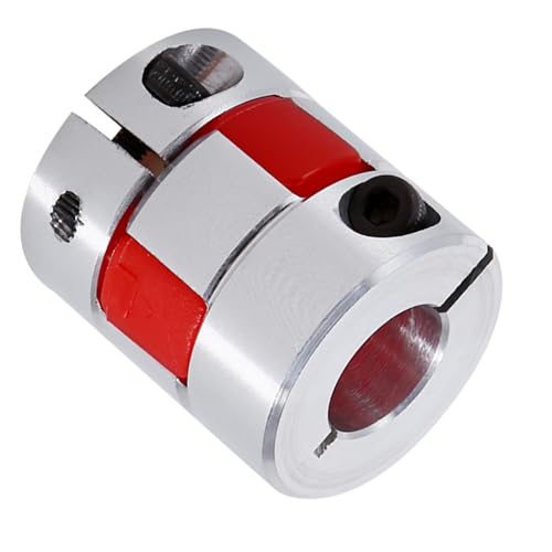 8mm x 12mm Flexible Plum Shaft Coupling CNC Stepper Motor Encoder Coupler High Performance Connector Appliance Device Aluminum