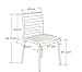 Amazon Brand - Movian Kander - Juego de 2 sillas de comedor,...