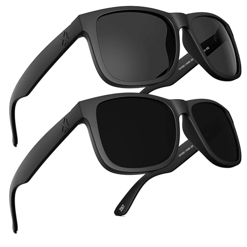 Image of MAXJULI Polarized Sunglasses for Men and Women,UV Protection Rectangular Sun Glasses 8806