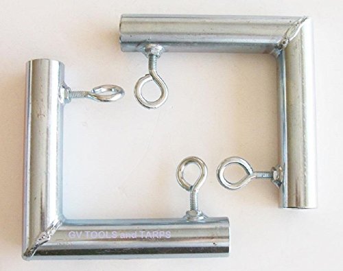 Golden Valley Tools & Tarps 2pc 2 Way Corner 1 3/8" Canopy Fitting (FVFL) ~ 1 3/8" Pipe