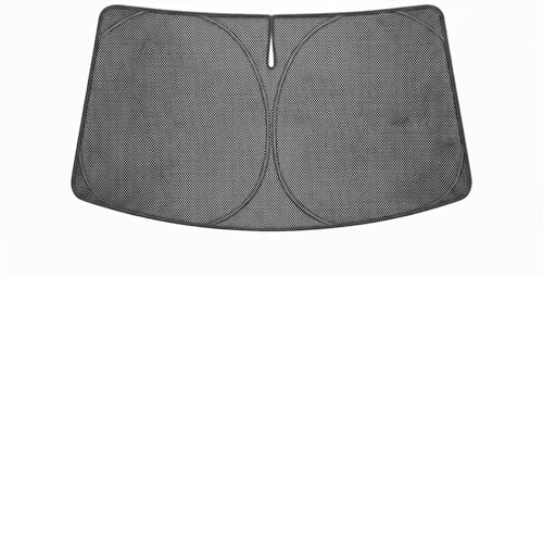 Image of Proadsy Windshield Sun Shade Custom Fit Nissan Versa 2020-2026 Ice Crystal Black Front Window Sunshade UV and Heat Blocker Foldable Visor Keeps Car Cooler for Summer Parking and Daily Use