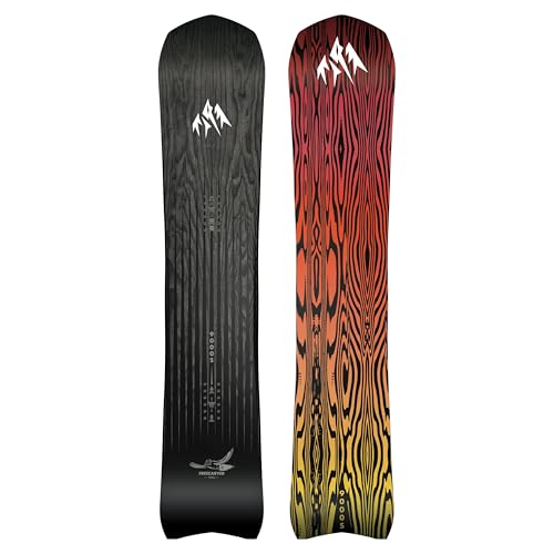 JONES - Freecarver 9000S, Snowboards Carver, Ideal for high Speed Carving and All-Mountain Charging, Size 152, Color Black