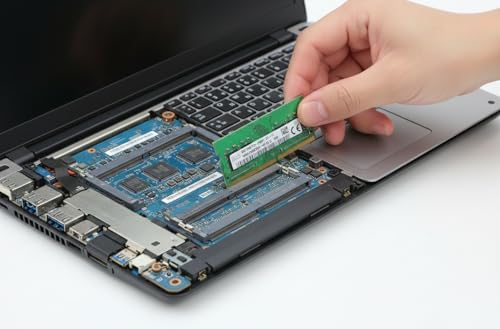 Image of 8GB DDR4 Laptop RAM for SK hynix 2666MHz (PC4-21300) 260-Pin SO-DIMM Single Rank 1.2V Non-ECC Unbuffered Notebook Memory Module Upgrade (Part: HMA81GS6JJR8N-VK)