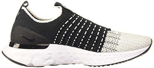 Nike React Phantom Run Flyknit 2 Women's Road Running Shoes (CJ0280-001, Black/White)4