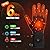 Heated Gloves Liners for Men Women Rechargeable Electric Gloves with Touchscreen Compatibility for Indoor Activities Running Hiking Cycling