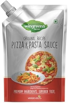 Wingreens Farms- Pizza 'N' Pasta Sauce, 450g, Pack of 1