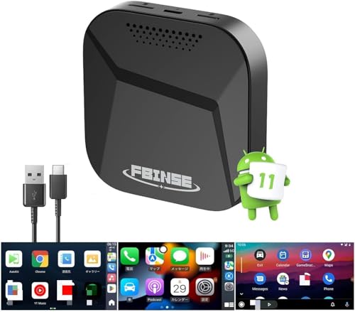 Amazon.co.jp: FBINSE Android 11.0 CarPlay AI Box ワイヤレスCarPlay