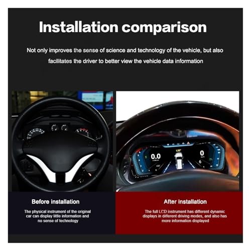 Panel digital LCD para Mitsubishi Pajero 2008-2018 con cabina virtual 3