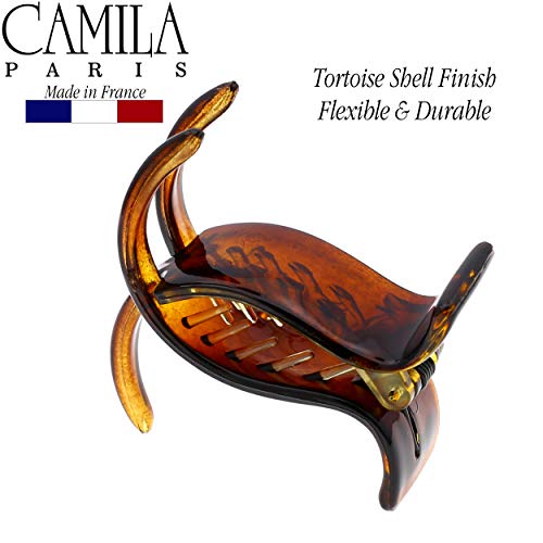 Pinza para cabello Camila Paris NV06 marrón miniatura 2